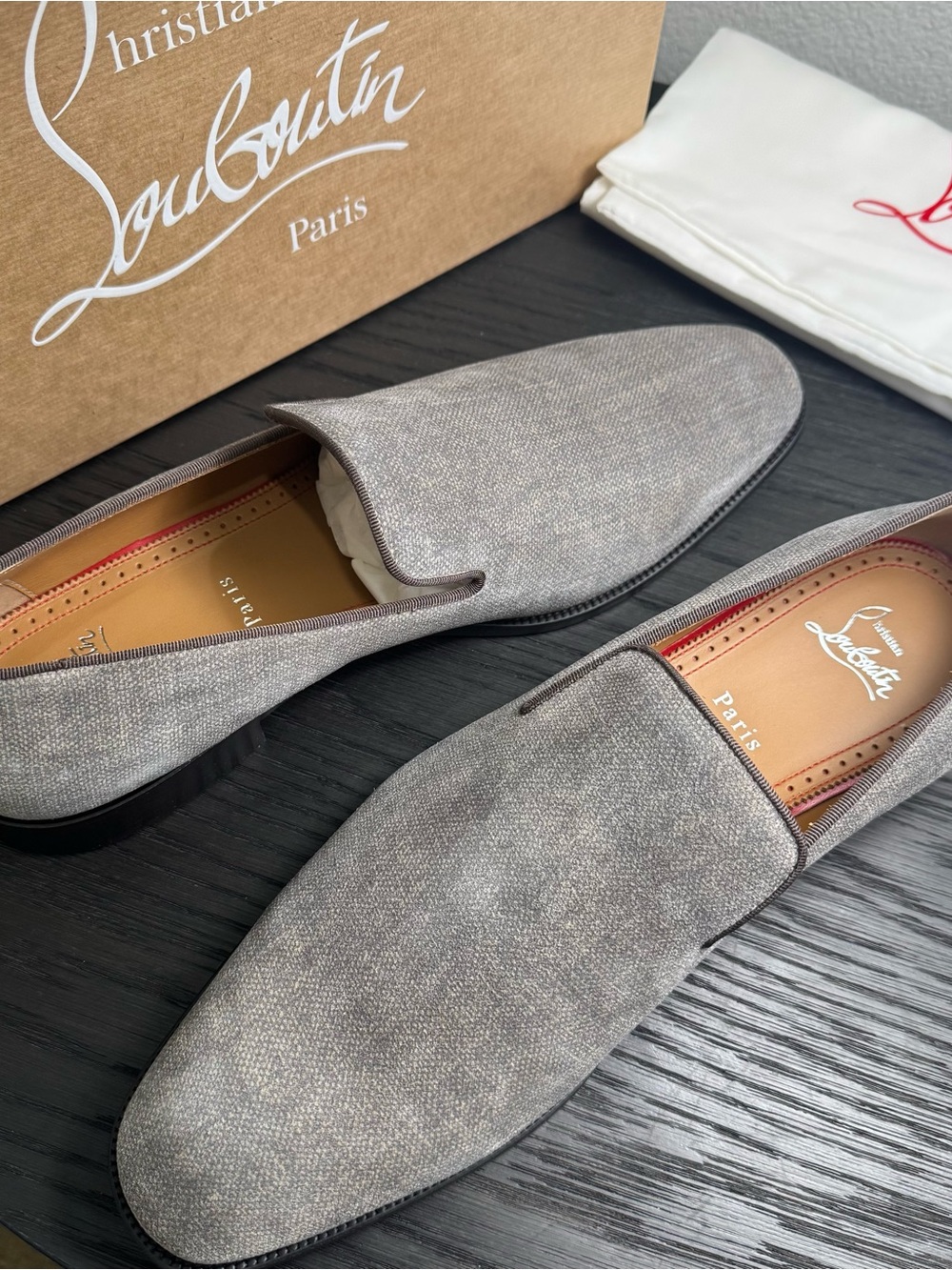 Christian Louboutin Danny Flex Loafers Crosta Silex - Picture 6 of 8